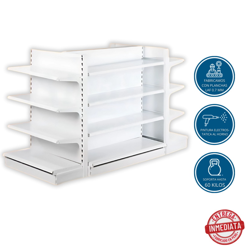 Góndola Completa Blanco